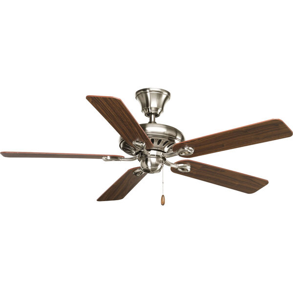 P2521-09WA Signature Brushed Nickel 52-Inch Energy Star Ceiling Fan, image 1
