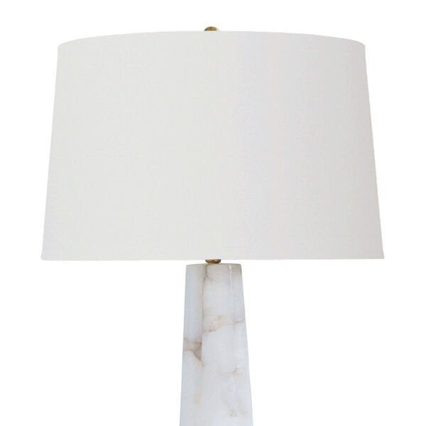 Quatrefoil White One-Light 18-Inch Table Lamp, image 3