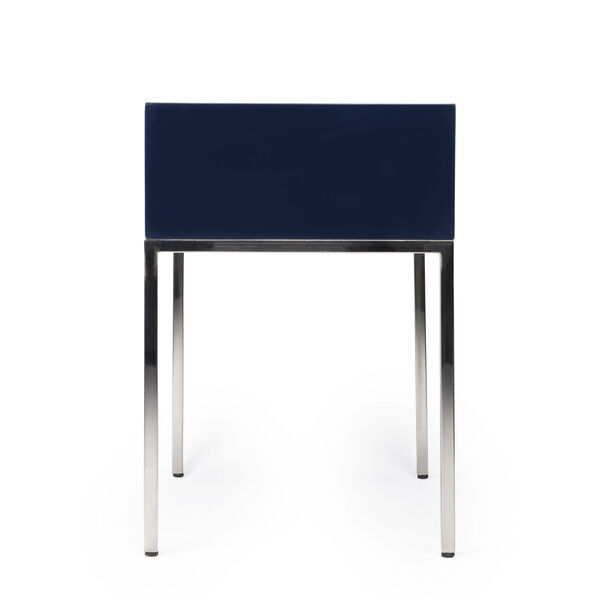 Monika Blue and Silver End Table, image 5