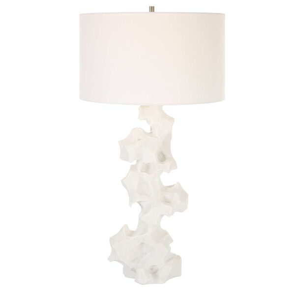 Remnant White Marble Table Lamp, image 1