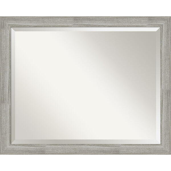 Dove Gray 32W X 26H-Inch Bathroom Vanity Wall Mirror, image 1