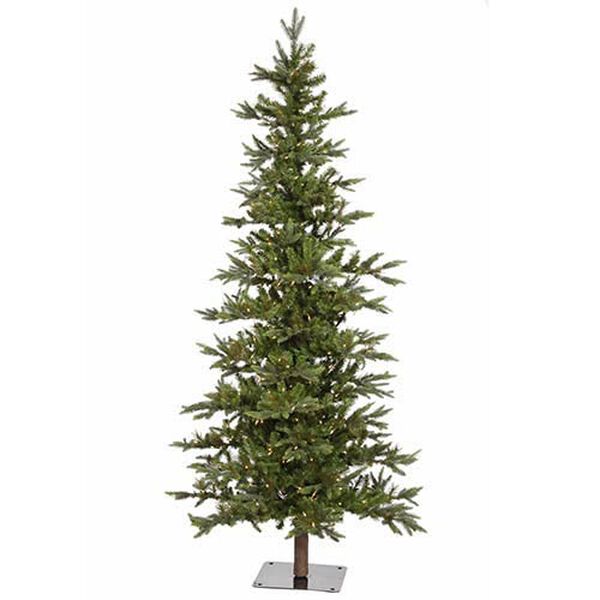 Shawnee Green Fir 7 Foot x 44-Inch Christmas Tree with 350 Warm White LED Lights and 948 Tips, image 1