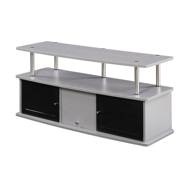 Designs2Go TV Stand with 3 Cabinets, image 1