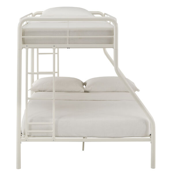 Brandy White Twin Over Full Bunk Bed, image 3