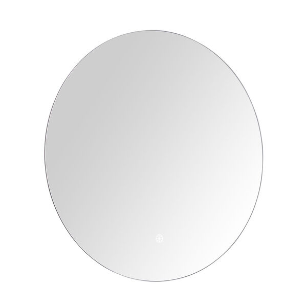 Luana White 30-Inch Frameless LED Mirror, image 3