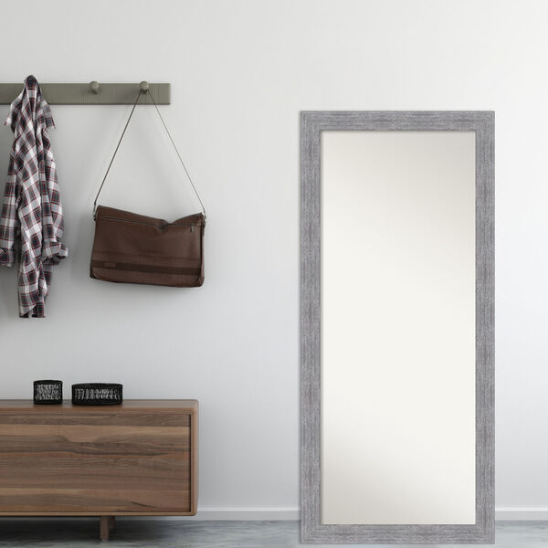 Bark Gray 29W X 65H-Inch Full Length Floor Leaner Mirror, image 5