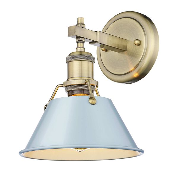 Orwell Aged Brass One-Light Wall Sconce, image 2