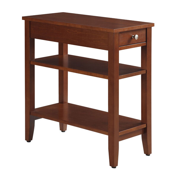 American Heritage Cherry Three Tier End Table, image 2