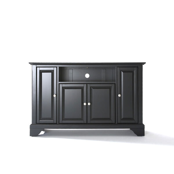 LaFayette 48-Inch TV Stand in Black Finish, image 1
