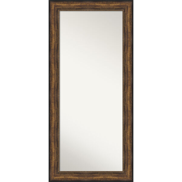 Bronze 32W X 68H-Inch Full Length Floor Leaner Mirror, image 1