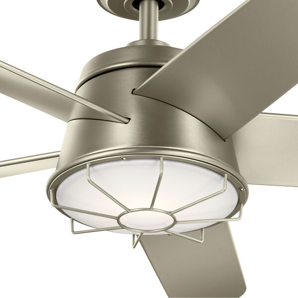 Daya Brushed Nickel 54-Inch Integrated LED Ceiling Fan, image 4
