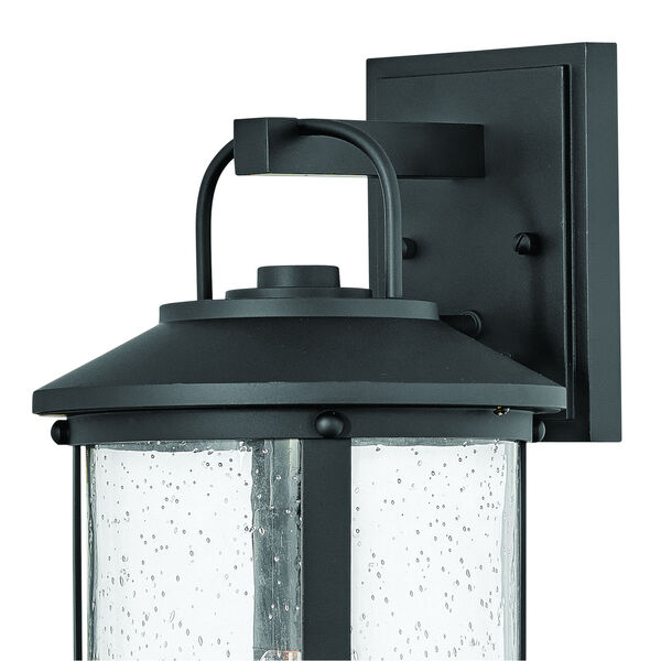 Lakehouse Black LED One-Light 9-Inch Outdoor Wall Mount, image 2