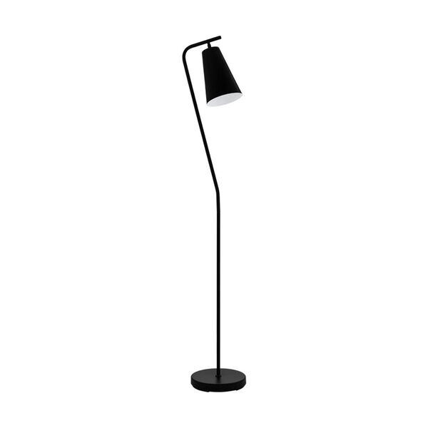 Rekalde Black and White One-Light Floor Lamp, image 1