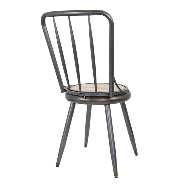 Casa Weathered Steel Chair, image 5