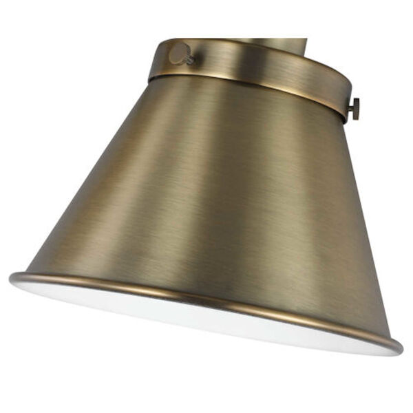 Bryant Vintage Brass One-Light Wall Sconce, image 5
