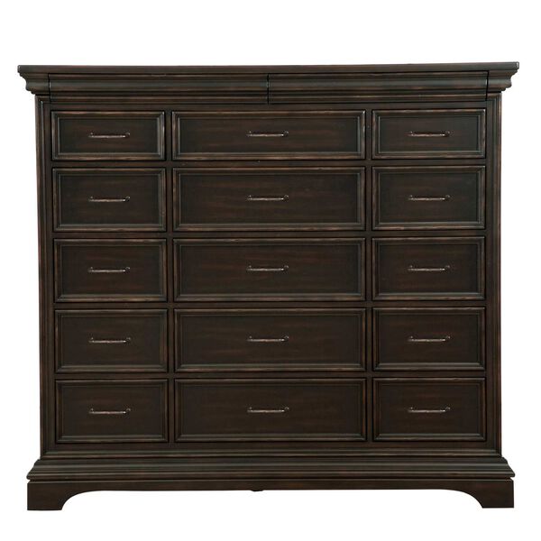 Caldwell Brown Seventeen Drawer Master Chest, image 1
