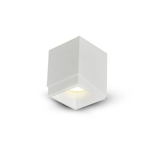 Node White Square LED Flush Mounted Downlight, image 2