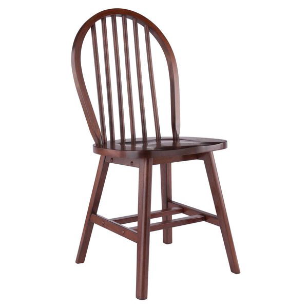Windsor Walnut Chair, Set of Two, image 3