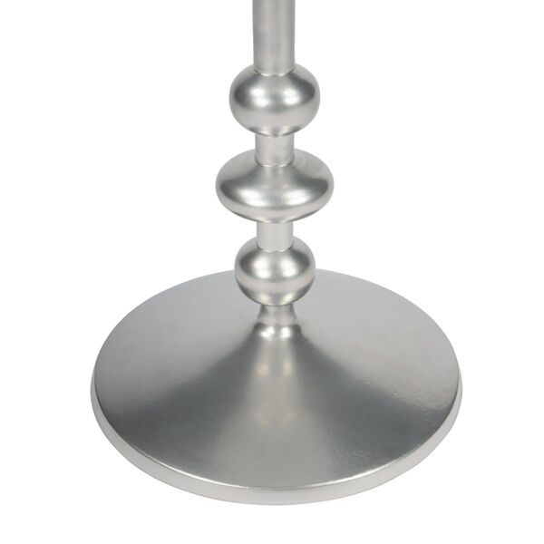 Zora Silver Pedestal End Table, image 5
