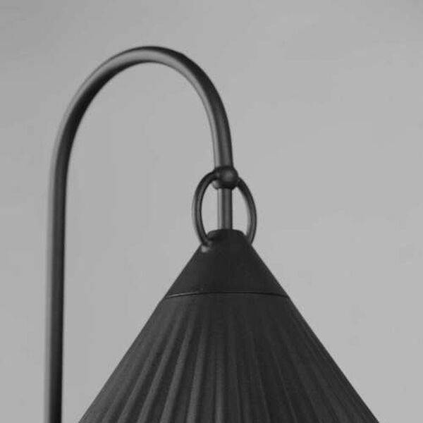 Odette Black One-Light Outdoor Lamp, image 3