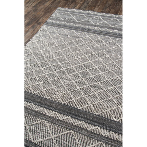 Hermosa Geometric Gray Rectangular: 8 Ft. 9 In. x 11 Ft. 9 In. Rug, image 3