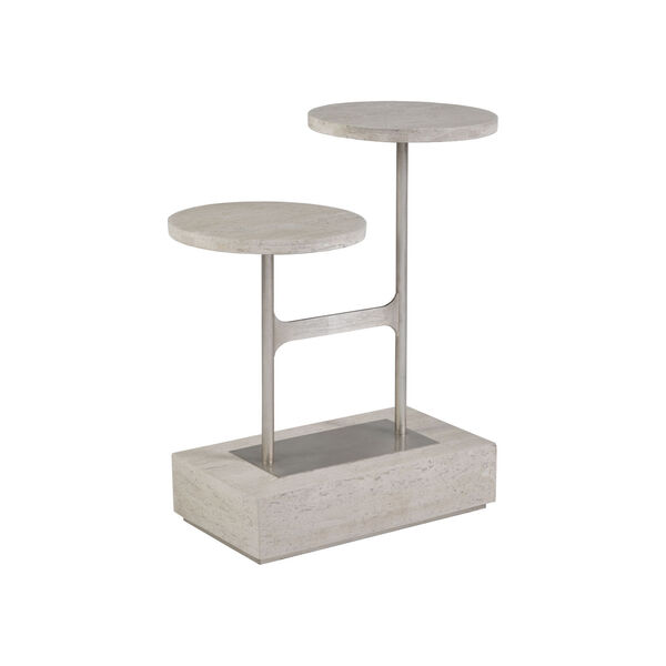 Signature Designs Beige Cirque Tiered Rect Spot Table, image 1