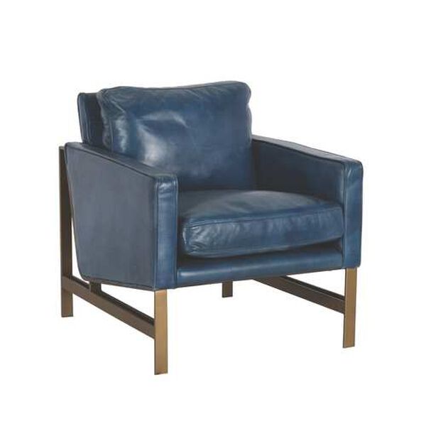 Chad Blue Club Chair, image 3