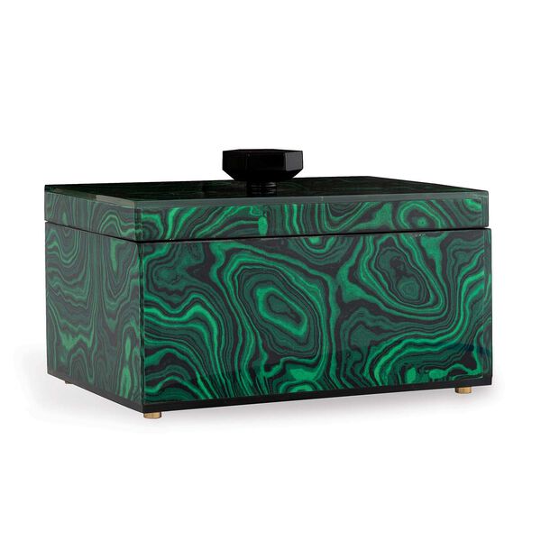 Malachite Green Decorative Box, image 2