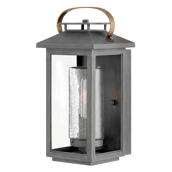 Atwater Ash Bronze One-Light Outdoor Small Wall Mount, image 1