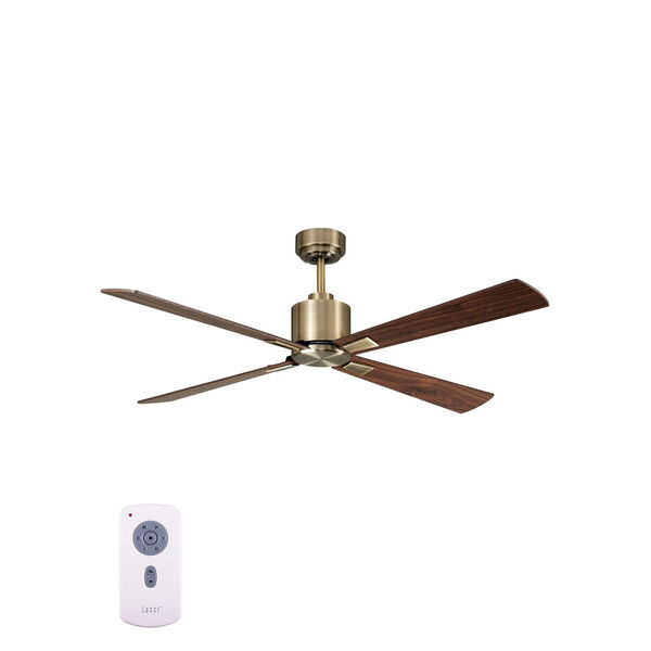 Lucci Air Airfusion Climate Antique Brass 52-Inch DC Ceiling Fan, image 1
