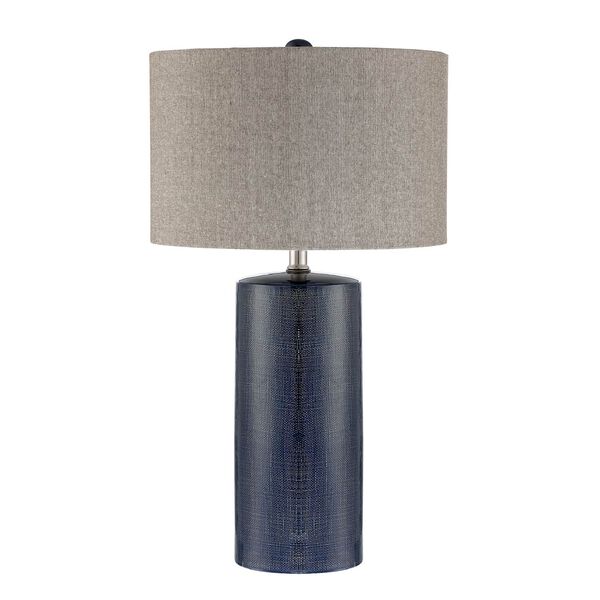 Jacoby Navy Blue One-Light Table Lamp, image 1