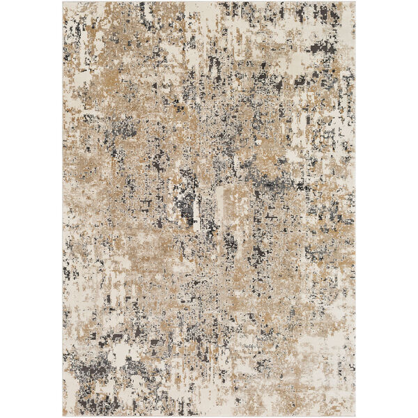 Pune Beige and Taupe Rectangular: 7 Ft. 10 In. x 10 Ft. 3 In. Rug, image 1