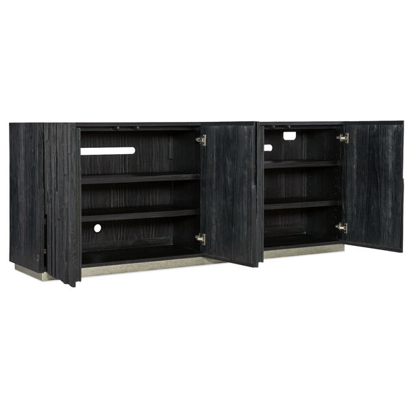 Chapman Charred Black and Pewter Shou Sugi Ban Entertainment Console, image 3