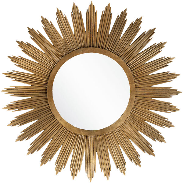 Hopkins Aged Gold Decorative Mirror, image 1