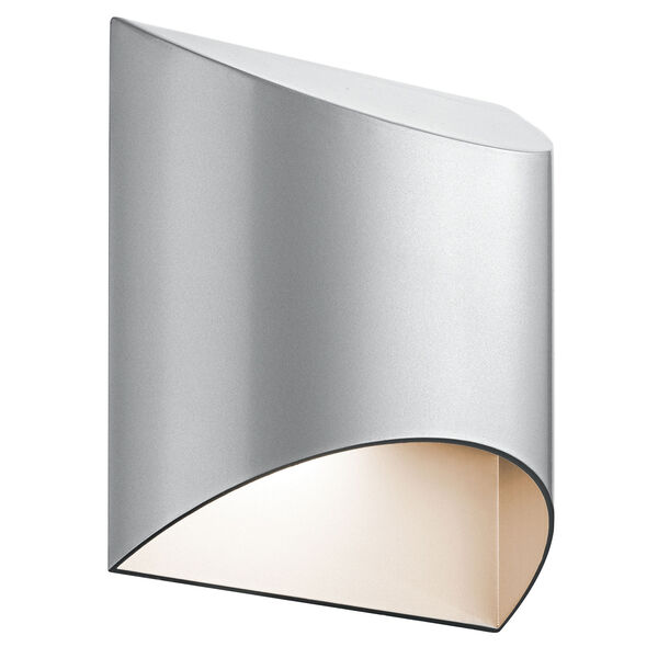 Wesly Platinum 7.5-Inch LED Outdoor Wall Sconce, image 1