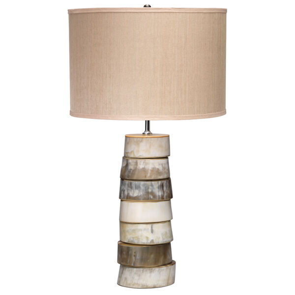 Stacked Horn One-Light Table Lamp, image 1