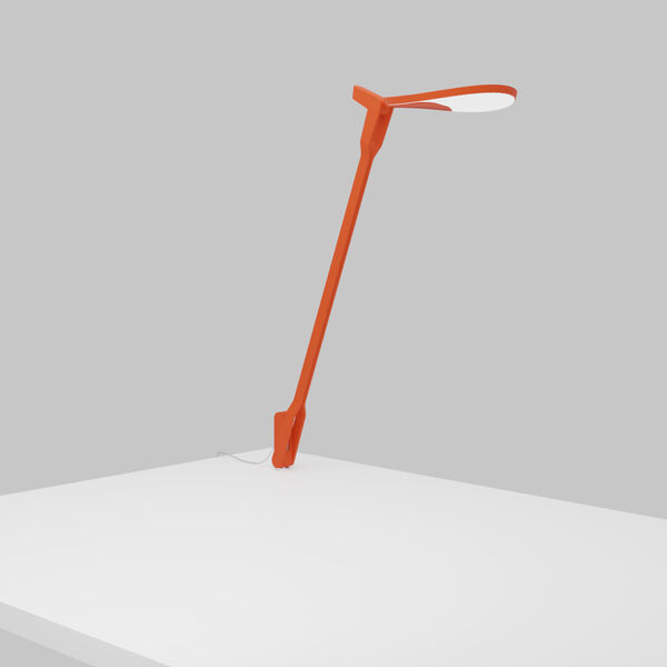 Splitty Matte Orange LED Desk Lamp, image 2
