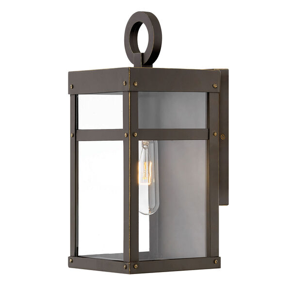 Porter Oil Rubbed Bronze13-Inch One-Light Outdoor Wall Sconce, image 1