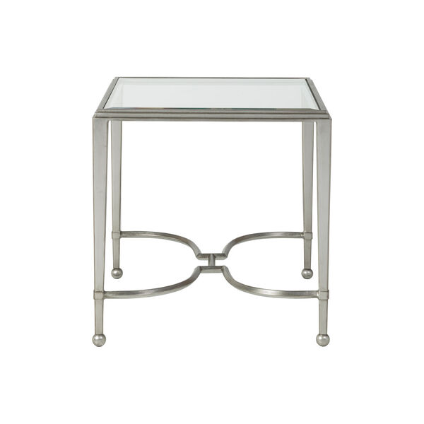 Metal Designs Silver Sangiovese Rectangular End Table, image 4