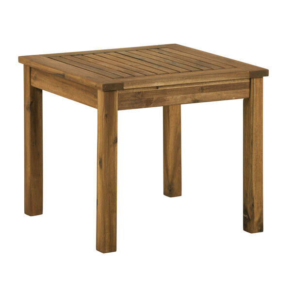 Brown Patio Side Table, image 2