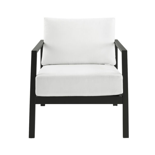 Monica Black and White Outdoor Chair, image 5
