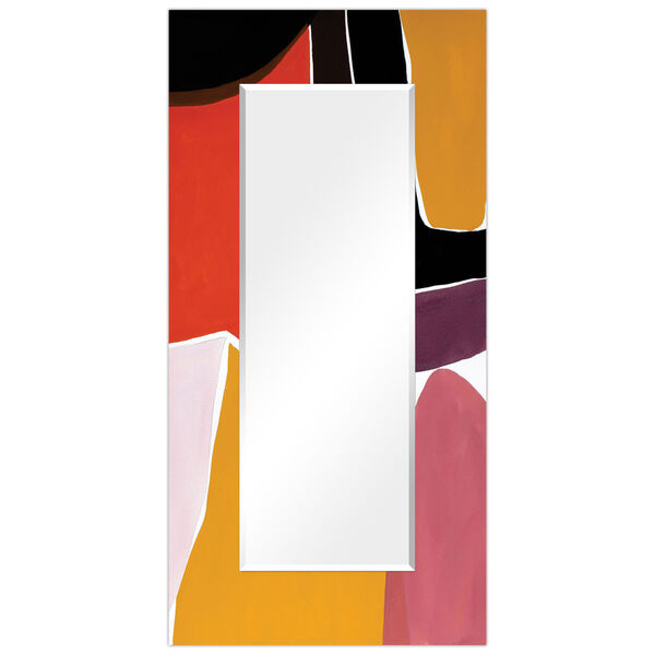 Finale Multicolor 72 x 36-Inch Rectangular Beveled Floor Mirror, image 2