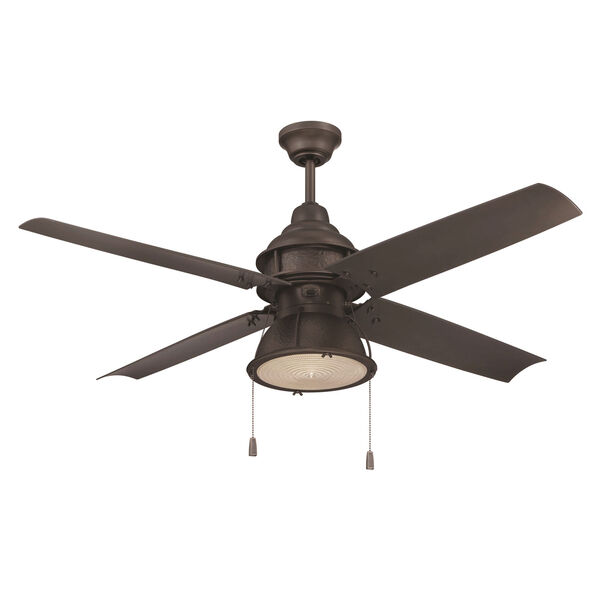 Port Arbor Espresso 52-Inch Ceiling Fan with LED Light Kit, image 1