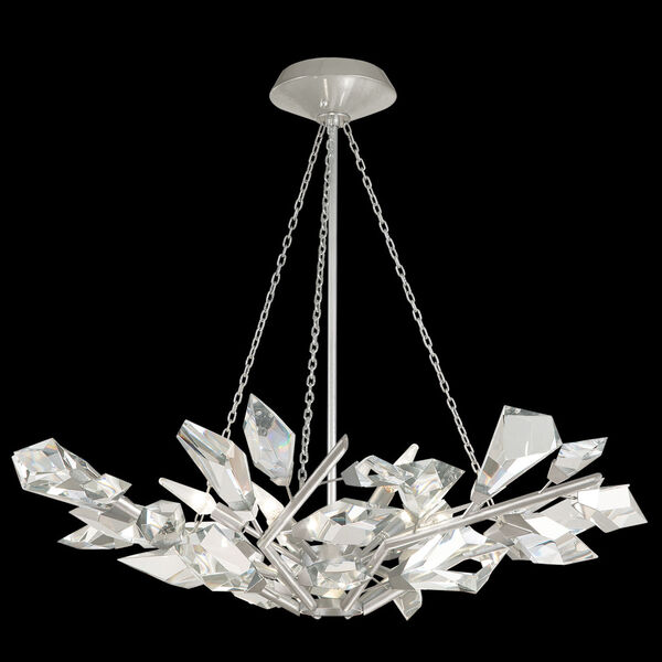 Foret Silver Six-Light Pendant, image 1