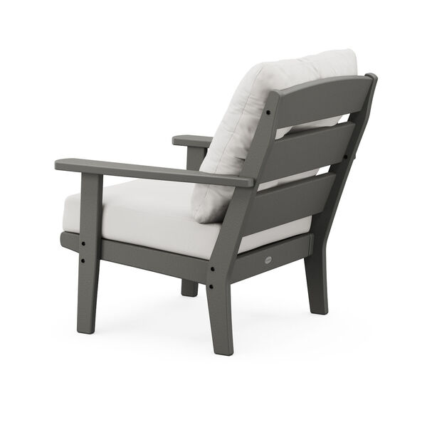 Lakeside Black and Grey Mist Deep Seating Chair, image 3