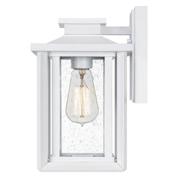 Wakefield White Lustre Seven-Inch One-Light Outdoor Wall Mount, image 5