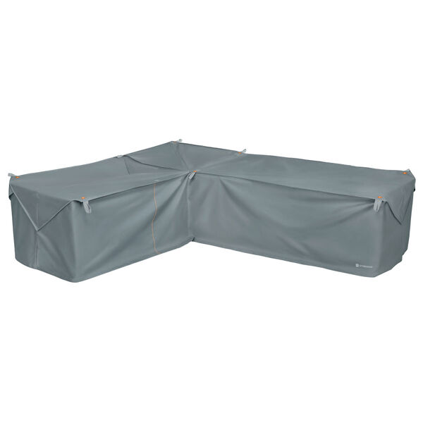 Poplar Monument Grey Patio Left facing Sectional Lounge Set Cover, image 1