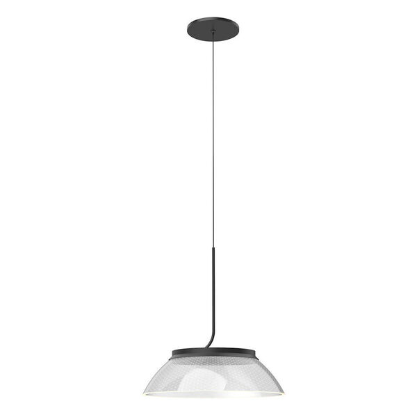 Magellan Black and Clear LED Pendant, image 1