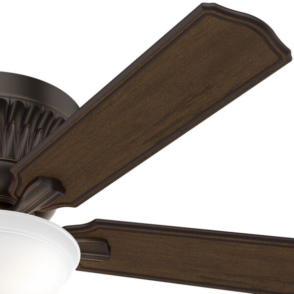 Chauncey Low Profile Onyx Bengal 54-Inch DC Motor LED Ceiling Fan, image 6