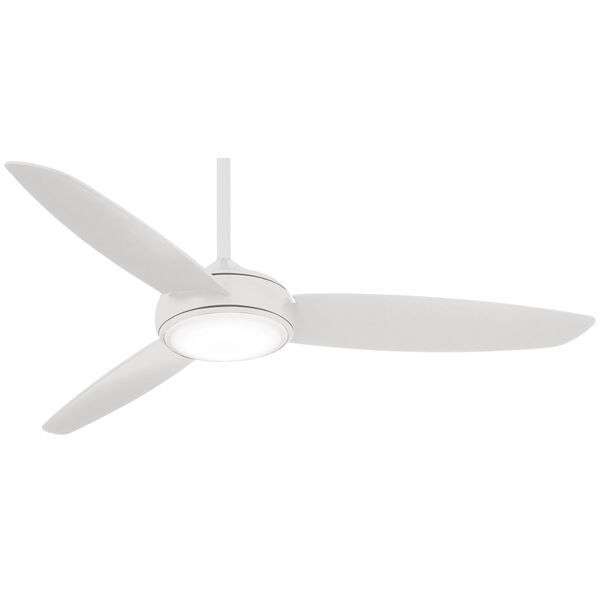 Concept IV White 54-Inch LED Smart Ceiling Fan, image 1